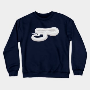 Leucistic Boa Constrictor or Super Fire Boa Crewneck Sweatshirt